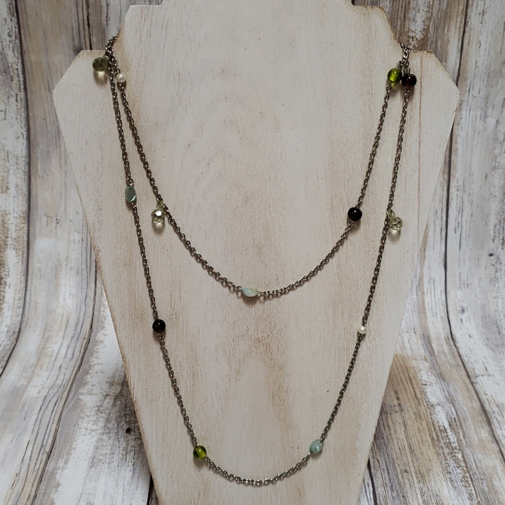 Long Beaded Necklace
